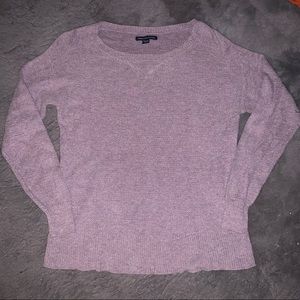 AEO🦅 Purple Waffle Sweater